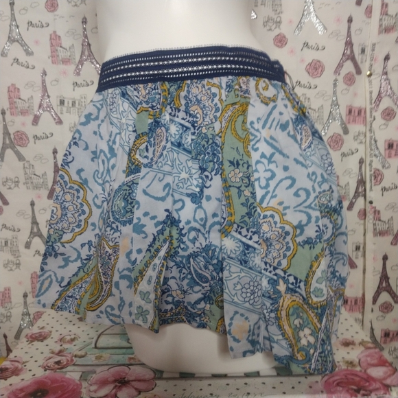 Victoria's Secret Sleep Short Blue Paisley Large - Picture 6 of 6